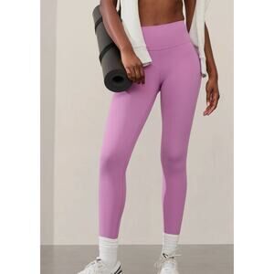 Athleta Salutation Stash High Rise Legging In Lotus sz Small Yoga / Athleisure